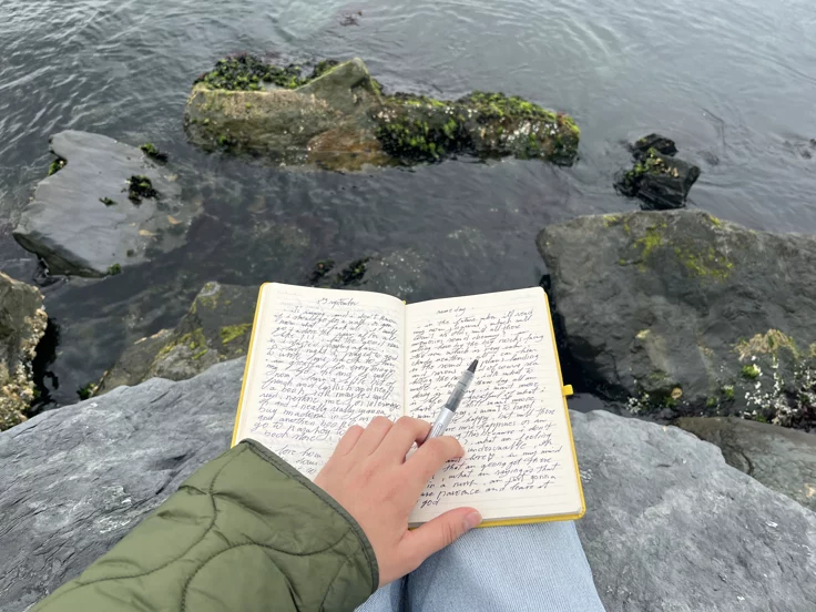 Meditación creativa y journaling